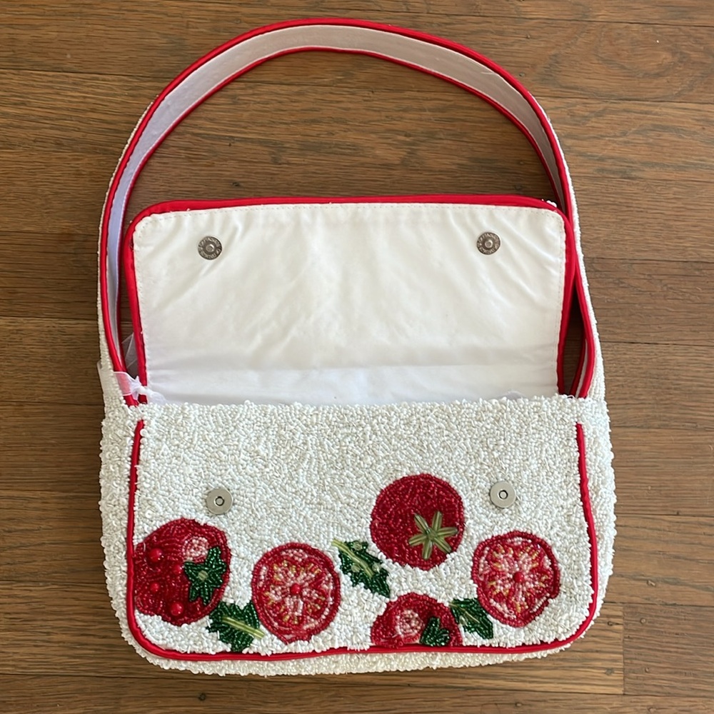 NWT TikTok Viral Beaded Bag - Tomatoes - Picture 10 of 10